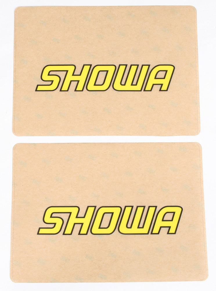 D-COR Upper Fork Decal Showa Yellow 40-80-124