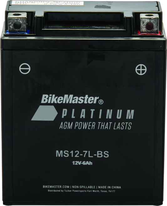 BikeMaster AGM Battery - MS12-7L-BS 780740