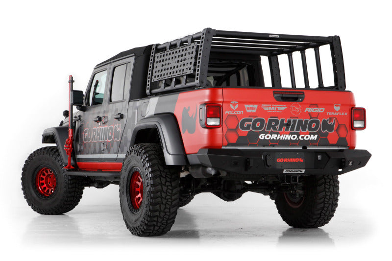 Go Rhino 19-21 Jeep Gladiator XRS Overland Xtreme Rack - Box 1 (Req. gor5950000T-02) 5950000T-01