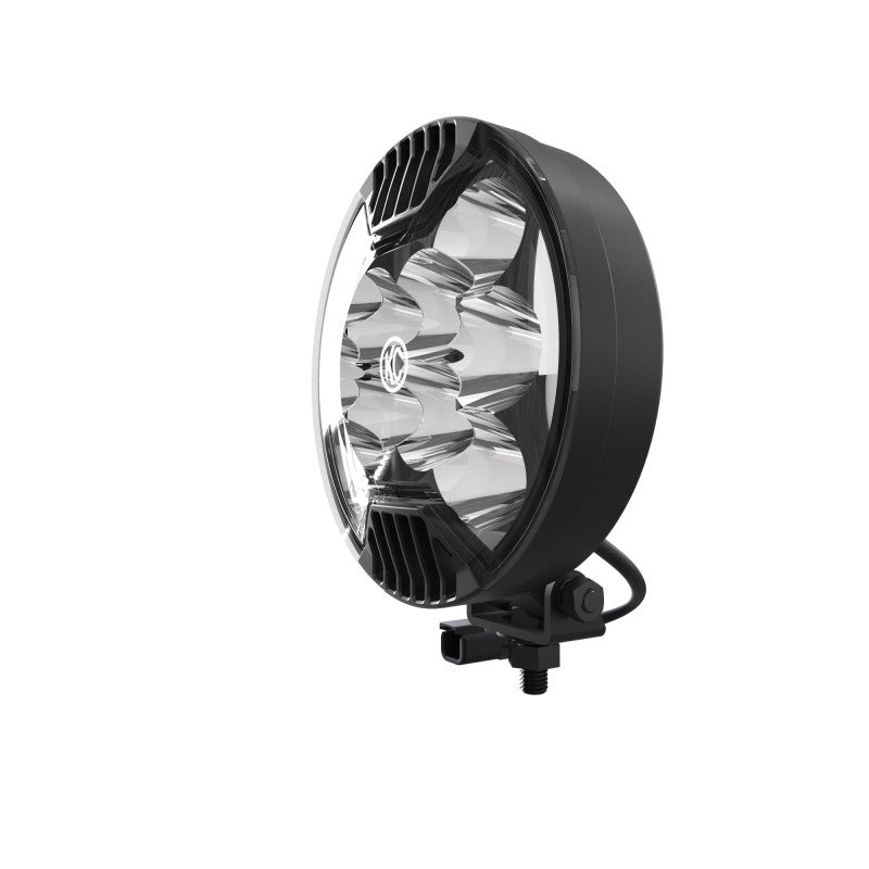 KC HiLiTES SlimLite 6in. LED Light 50w Spot Beam (Pair Pack System) - Black 100