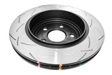 DBA 2012+ Jeep Grand Cherokee SRT-8 Rear Slotted T3 4000 Survival Series Uni-Directional Rotor 42633S