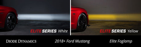 Diode Dynamics Elite Series Combination Fog Lamp for 18-21 Ford Mustang - Yellow (Pair) DD5133