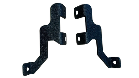 Fishbone Offroad 04-14 Ford F150 / 10-14 Raptor Hood Light Bracket - Black FB21398