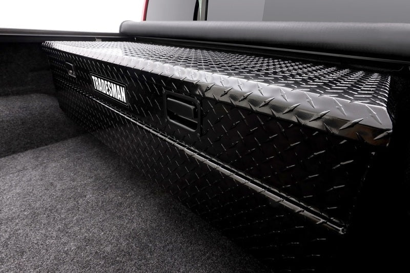 Tradesman Aluminum Flush Mount Truck Tool Box (56in.) - Black 79456