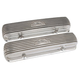 Edelbrock Valve Cover Classic Series Pontiac 1962-1979 301-455 CI V8 Polshed 4130