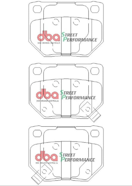 DBA 06-07 Subaru WRX SP500 Rear Brake Pads DB1220SP