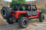 DV8 Offroad Aluminum Mesh Inserts For Rear JK Rock Doors RDSTTB-RMS