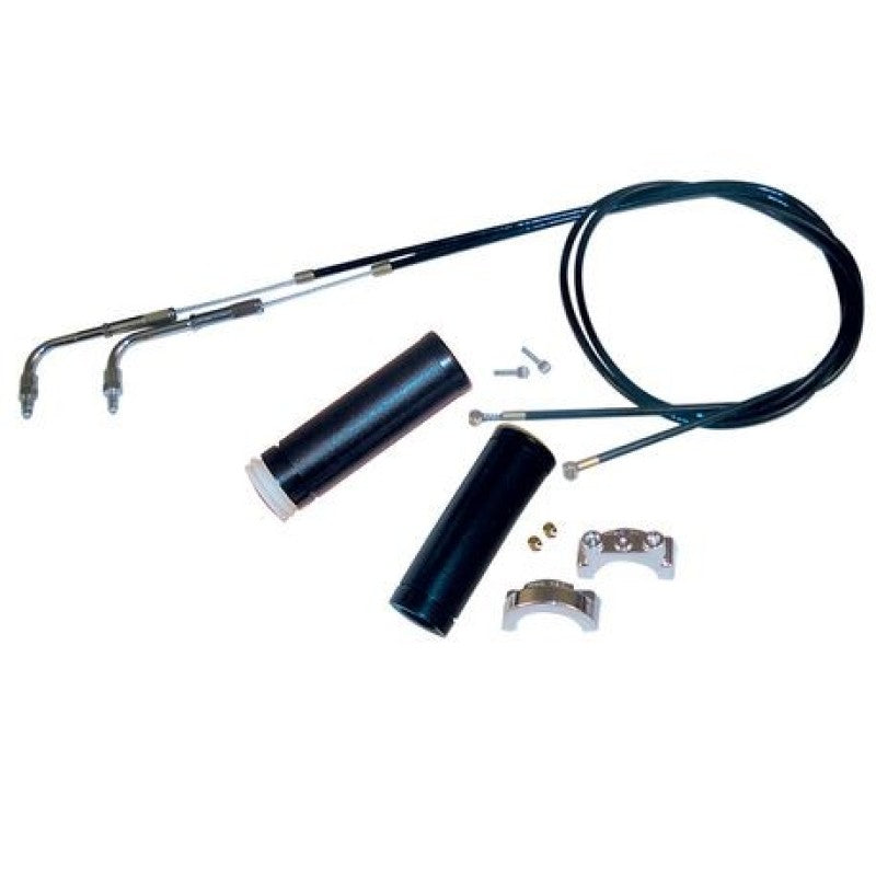 S&S Cycle 1in Handlebars 2-Cable Throttle Assembly Cable - 39in 19-0448