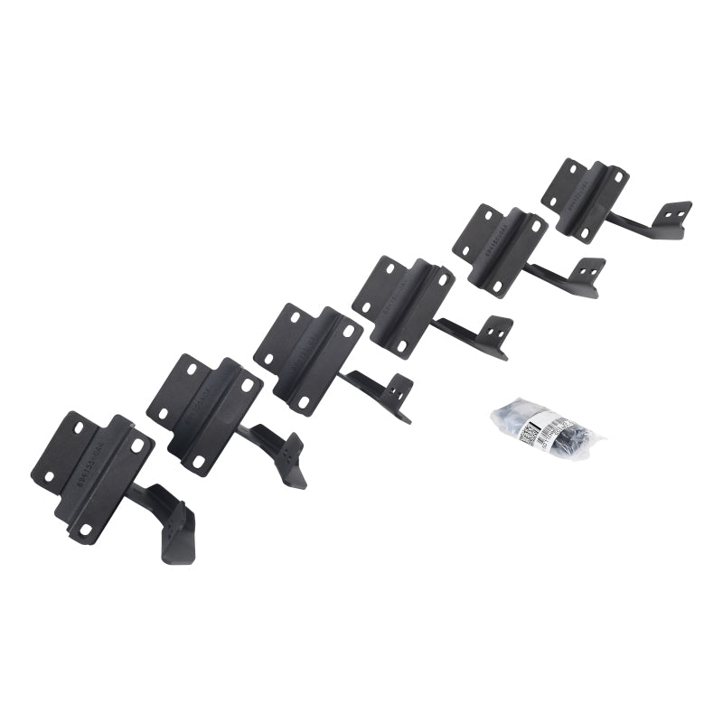 Go Rhino 15-21 Ford F-150 SC 4DR Mounting Brackets (V-Series V3/RB10 Slim/RB20 Slim) - Tex. Blk 6941556