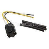 NAMZ Replacement Headlamp H4 Pigtail (Models w/H4 Headlight Harness) Incl. Connector/Shrink/Termnls NHS-PT
