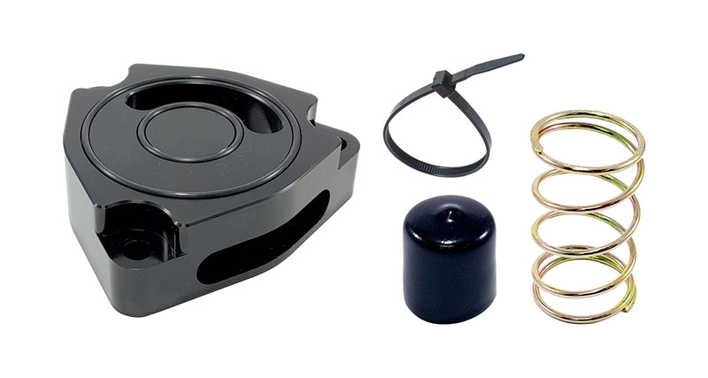 Torque Solution Blow Off BOV Sound Plate (Black) 14+ Kia Forte Koup Turbo TS-SP2-KFBK