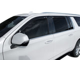 AVS 2021 GM Suburban/Yukon XL/Escalade ESV Ventvisor In-Channel Window Deflectors 4pc - Smoke 194716