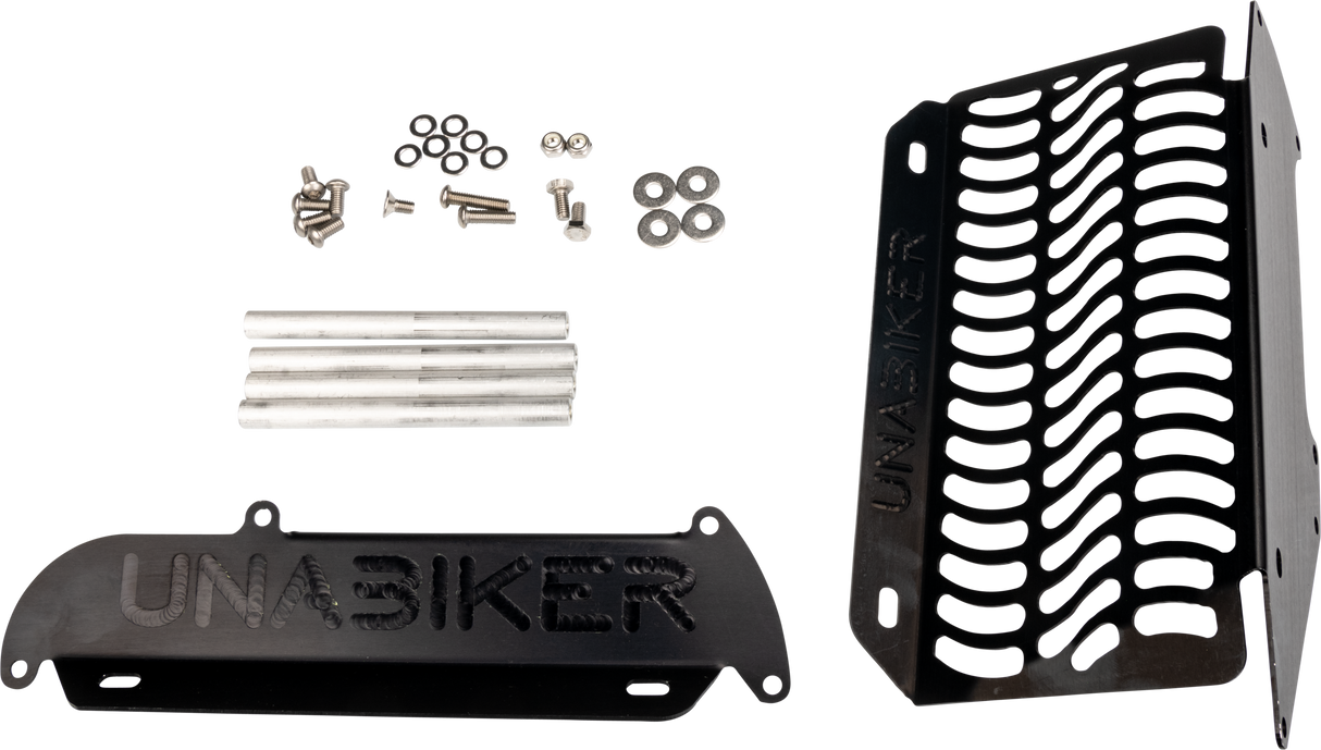 UNABIKER Radiator Guards Yam Yz85 Black YYZ1985