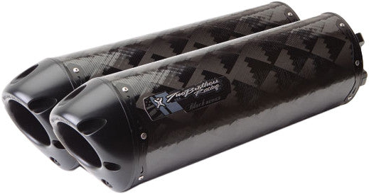 TBR M-2 Z1000 '10-13 S/O Cf- Dual Vale Black 005-2720407DV-B