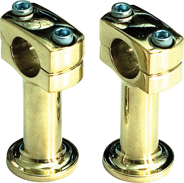 PAUGHCOPost Style Risers Brass 3"353BR