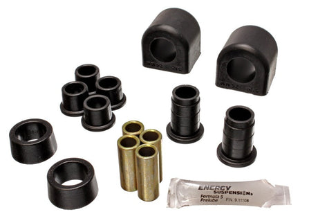 Energy Suspension 84-87 Chevrolet Corvette Black 26mm Front Sway Bar Bushing Set (End Links Inc) 3.5139G