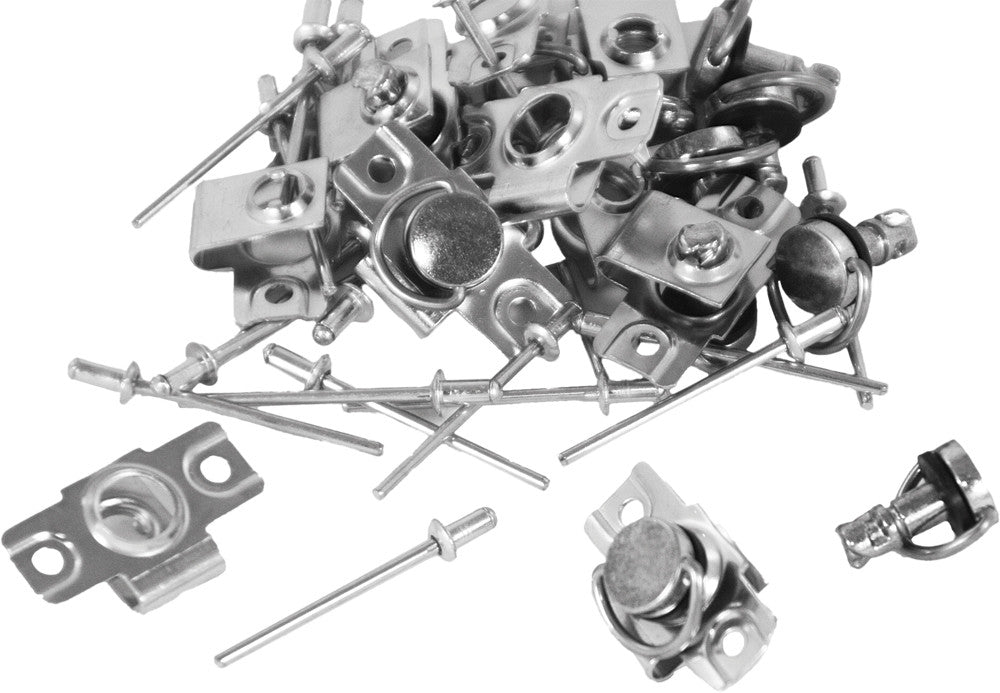 COMP. WERKES Quick Release Body Clips Slip-On 14mm 10/Pk MPH-901-14S