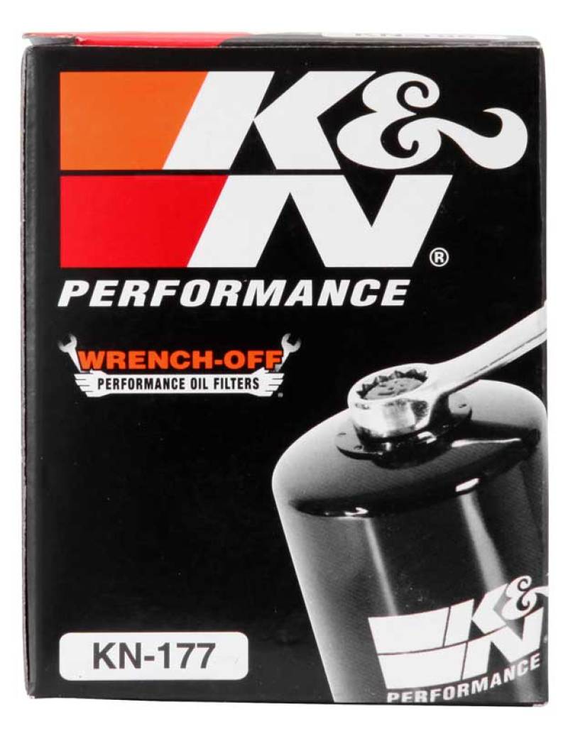 K&N Buell 2.563in OD x 2.969in H Oil Filter KN-177