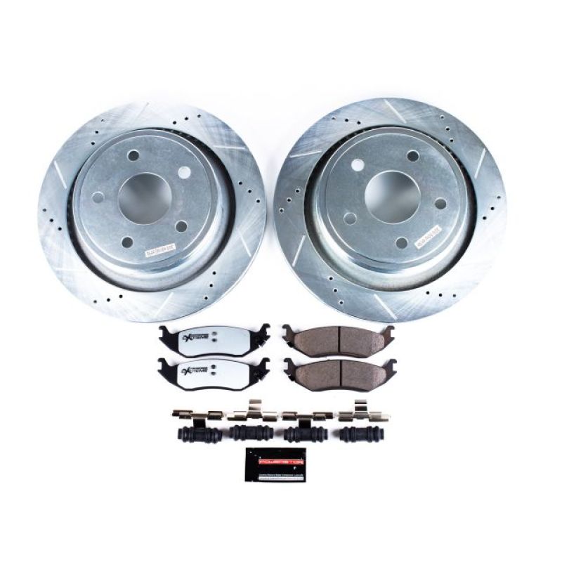 Power Stop 07-09 Chrysler Aspen Rear Z36 Truck & Tow Brake Kit K2172-36