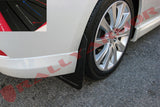 Rally Armor 08-10 Subaru WRX (Hatch & Sedan) / 08-11 Subaru 2.5i Black UR Mud Flap w/ Silver Logo MF6-UR-BLK/SIL