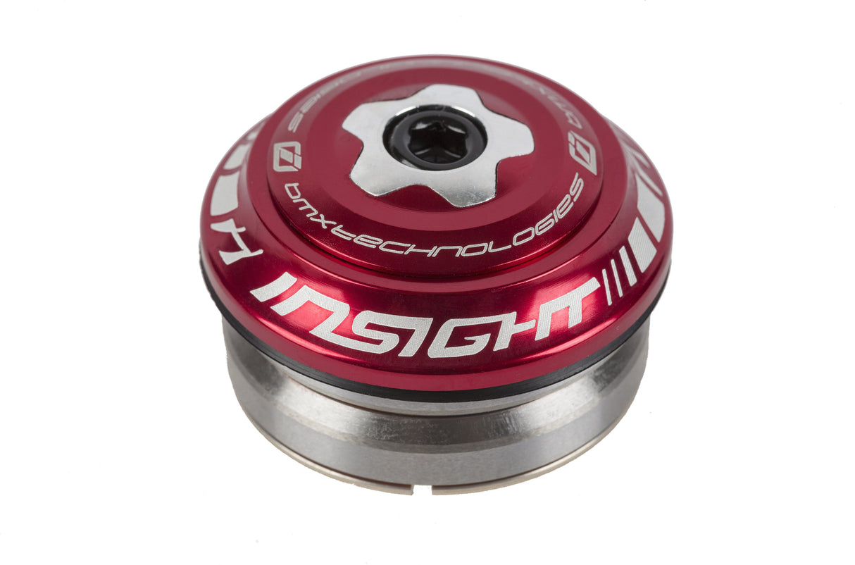 INSIGHT Integrated 1" Headset Red INHDI001RDRD
