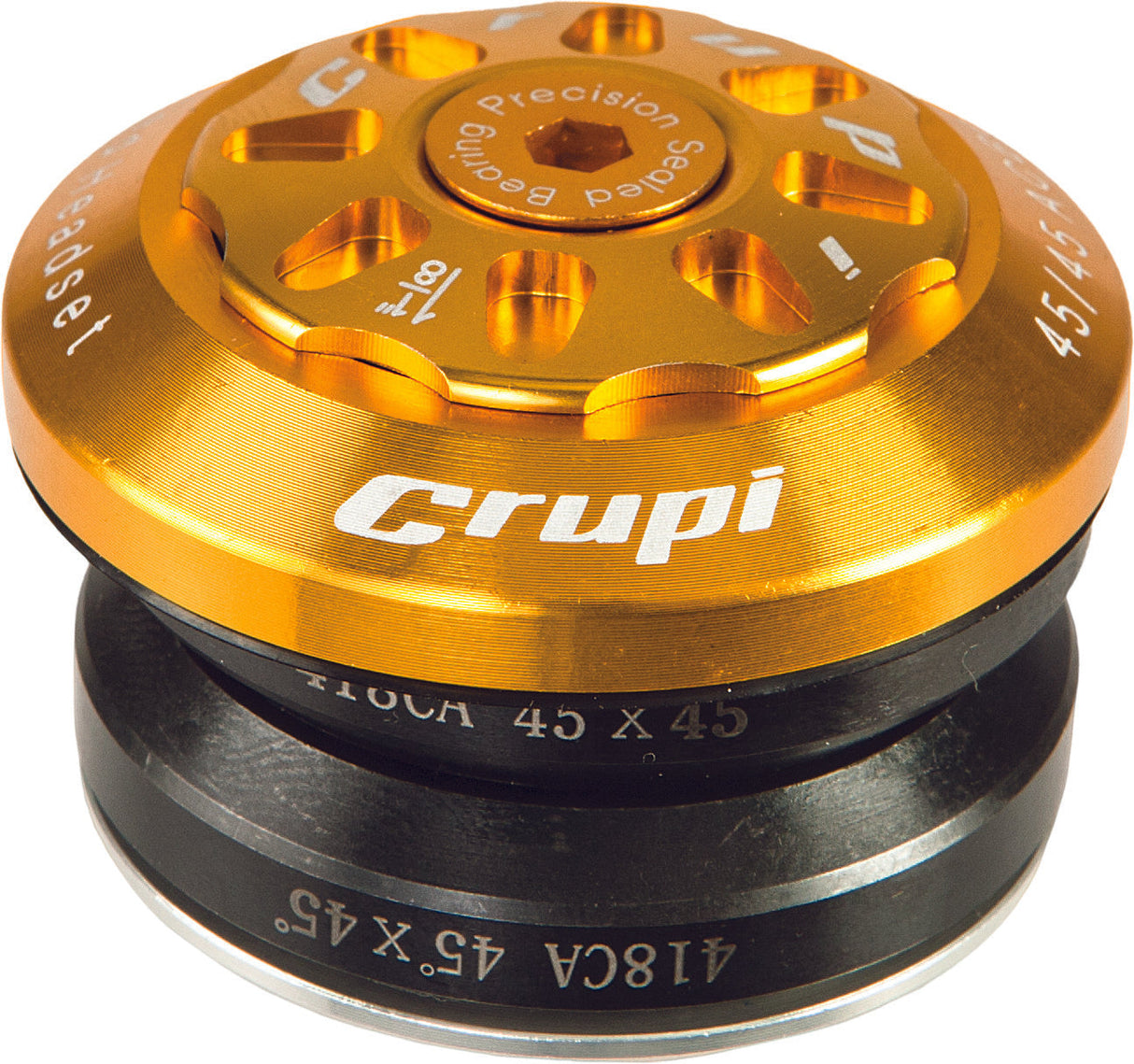 CRUPI Integrated Headset Gold 1-1/8" 45203