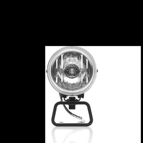 KC HiLiTES Rally 400 4in. Round Halogen Light 55w Spread Beam (Single) - Black 1490
