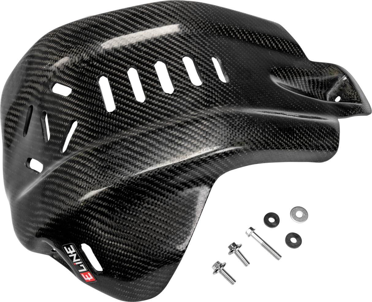 E-LINE ACCESSORIES Carbon Fiber Skid Plates Hon HSP25018