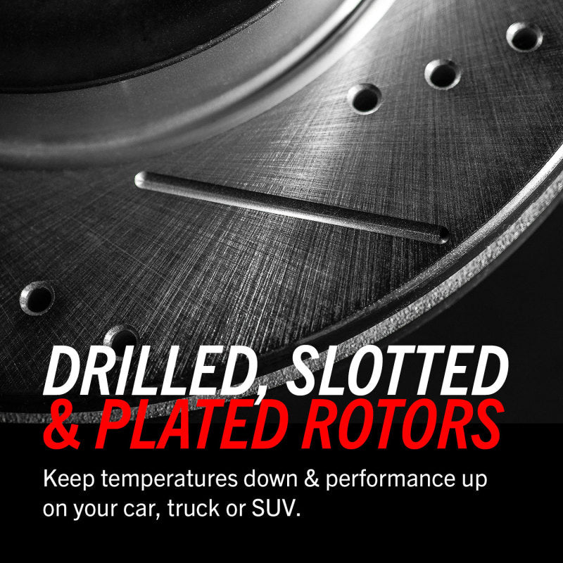 Power Stop 07-17 Jeep Wrangler Front Evolution Drilled & Slotted Rotors - Pair AR8780XPR