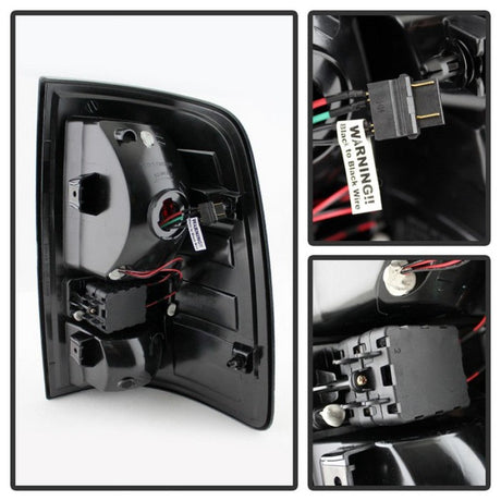 Spyder Dodge Ram 1500 09-14 LED Tail Lights Incandescent- Blk Smke ALT-YD-DRAM09-LED-BSM 5078124