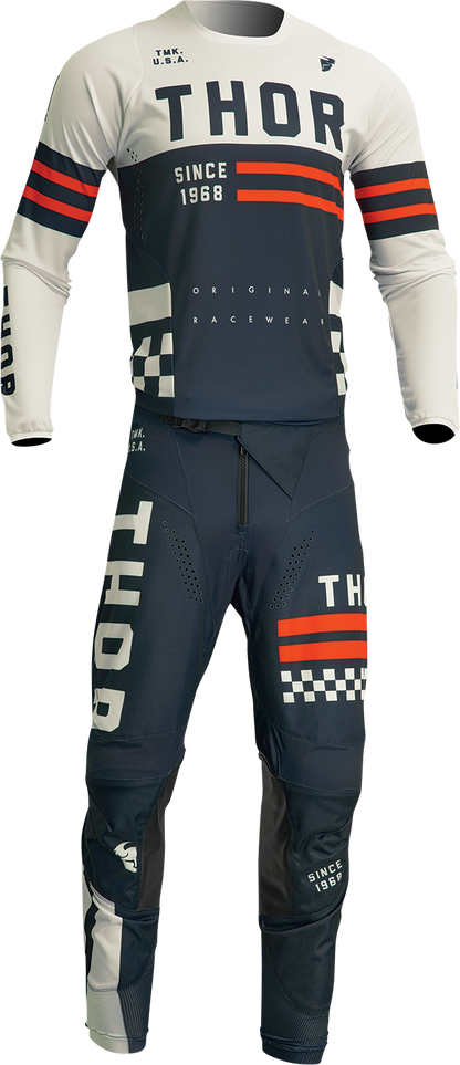 THOR Youth Pulse Combat Jersey - Midnight/White - XS 2912-2186