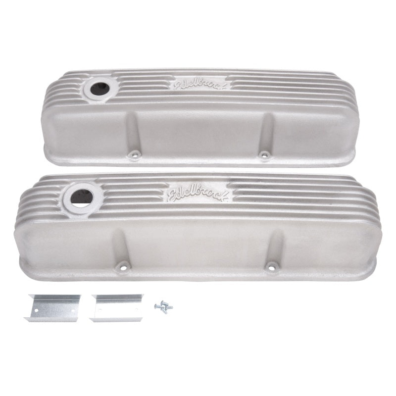 Edelbrock Valve Cover Classic Series Ford 1958-1976 FE V8 Satin 41629