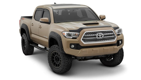 Bushwacker 16-18 Toyota Tacoma Pocket Style Flares 4pc 60.5/73.7in Bed - Black 30922-02