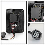 Spyder Jeep Wrangler 07-15 LED Tail Lights Black Smoke ALT-YD-JWA07-LED-BSM 5079978