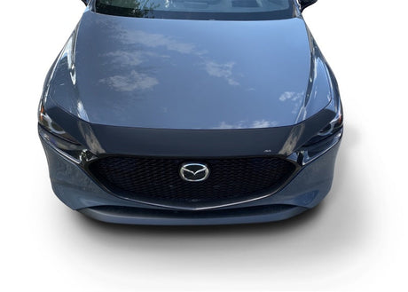 AVS 18-22 Mazda CX-5 Aeroskin Low Profile Hood Shield - Smoke 322158