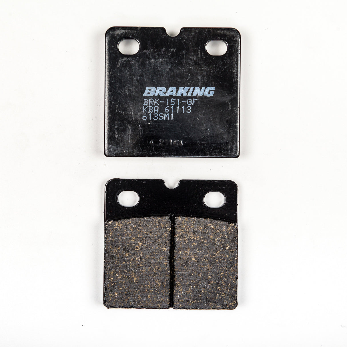 BRAKING Brake Pad Set Semi-Metallic 613SM1