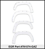 EGR 14+ Chev Silverado 6-8ft Bed Bolt-On Look Color Match Fender Flares - Set - Summit White 791574-GAZ
