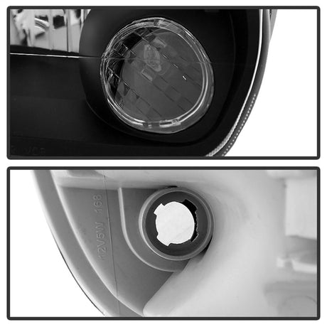 Xtune Toyota Tundra Double Cab 05-06 OEM Style Headlights & Corner Lights Black HD-JH-TTUN05-AM-BK 9034336