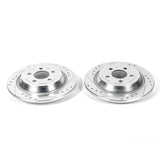 Power Stop 15-17 Ford F-150 Rear Evolution Drilled & Slotted Rotors - Pair AR85164XPR
