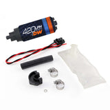 Deatschwerks DW420 Series 420lph In-Tank Fuel Pump w/ Install Kit For 94-02 Nissan S14/S15 9-421-1024