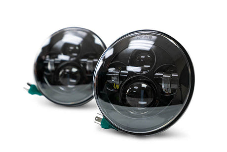 DV8 Offroad 07-18 Jeep Wrangler JK LED Projector Headlights HL7JK-01