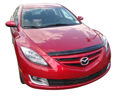 AVS 09-12 Mazda 6 Carflector Low Profile Hood Shield - Smoke 20659
