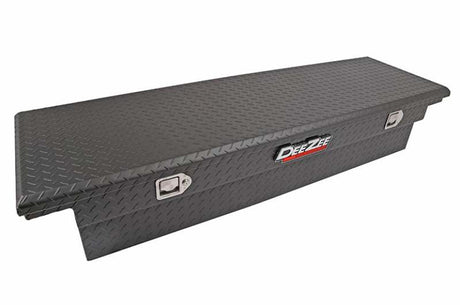 Deezee Universal Tool Box - Red Crossover - Single Lid BT Alum Full Size DZ 8170
