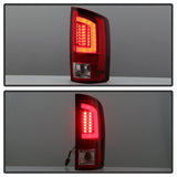 Spyder 03-06 Dodge Ram 2500/3500 V3 Light Bar LED Tail Light - Red Clear (ALT-YD-DRAM02V3-LBLED-RC) 5084132