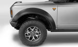 Bushwacker 2021+ Ford Bronco 4-Door Extend-A-Flares 4pc - Black 20961-02