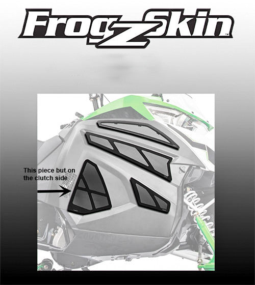 FROGZ SKIN Lower Clutch Side Panel Vents 1/Pc Front/Rear Clutch F0342