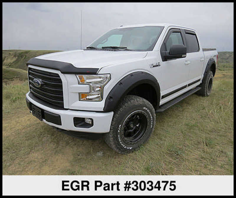 EGR 15+ Ford F150 Superguard Hood Shield - Matte (303475) 303475