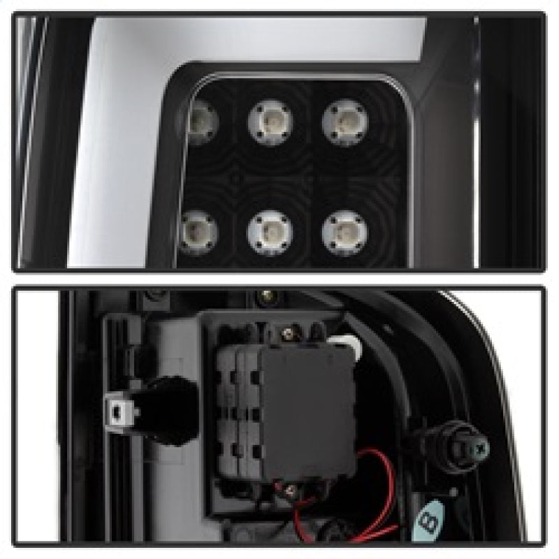 Spyder Chevy Colorado 2015-2017 Light Bar LED Tail Lights - Black ALT-YD-CCO15-LED-BK 5084576