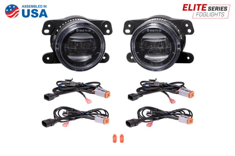 Diode Dynamics Elite Series Type M Fog Lamps - White (Pair) DD5130P