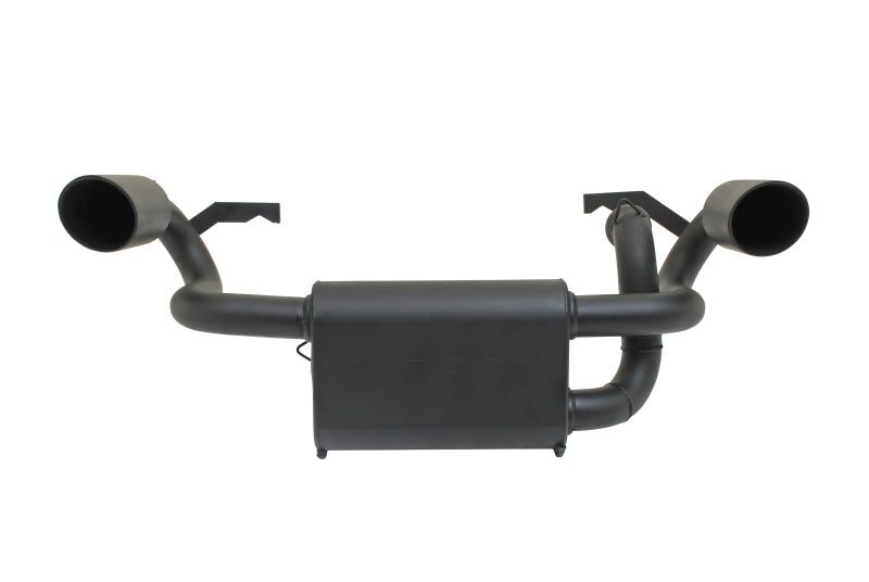 Gibson 2015 Polaris RZR S 900 Base 2.25in Dual Exhaust - Black Ceramic 98024